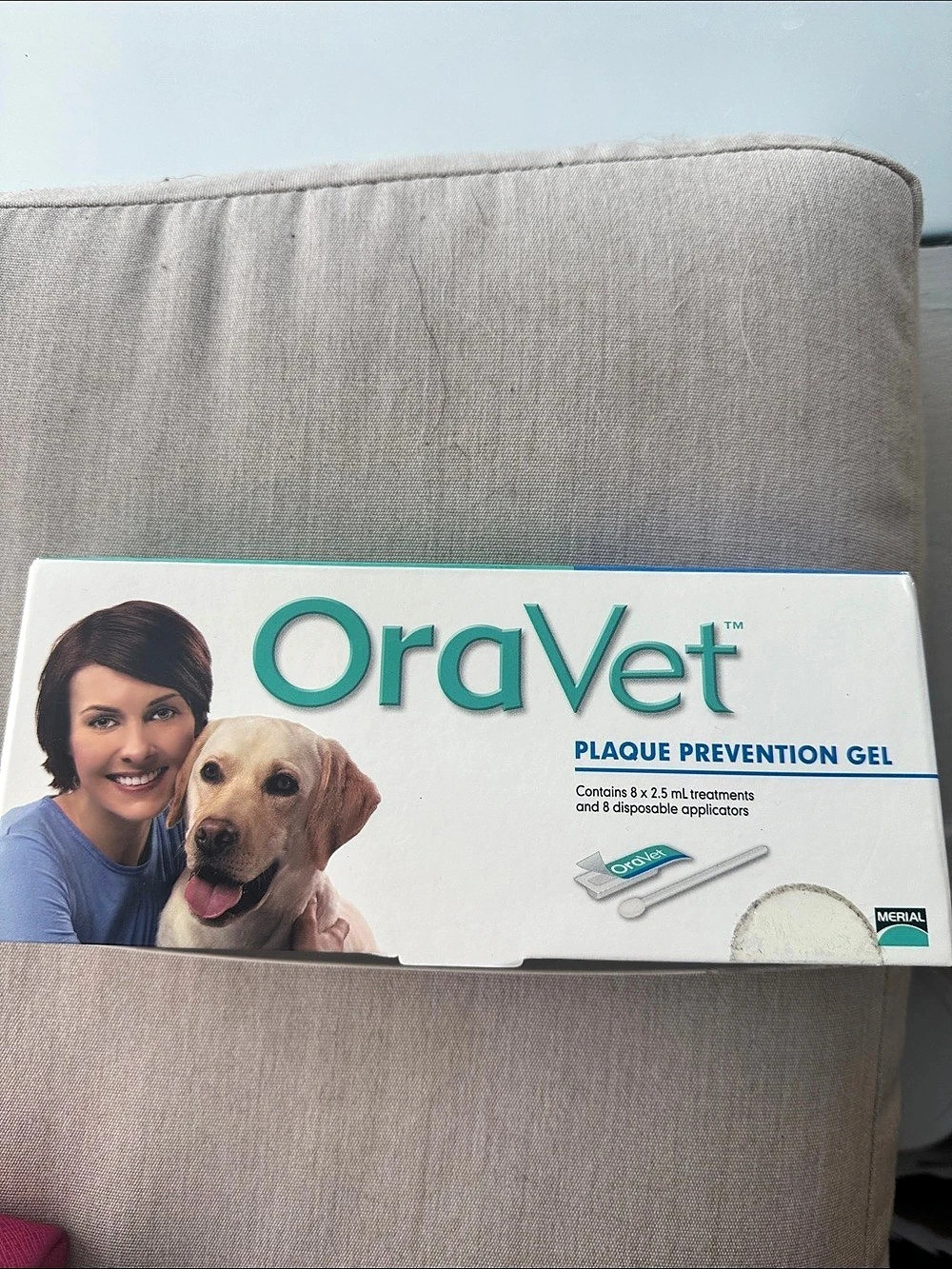 OraVet Plaque Prevention Gel Dog Dental Gel Blue & White Brand New